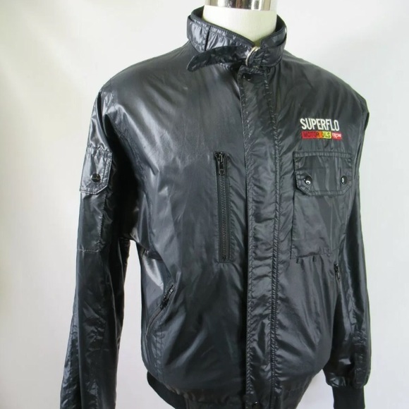 UpStream Full Zip Biker Rider Racing Jacket - Picture 3 of 5